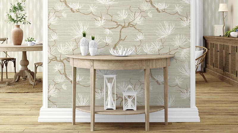 Papel pintado Shades of White de Paper & Ink grupo Wallquest