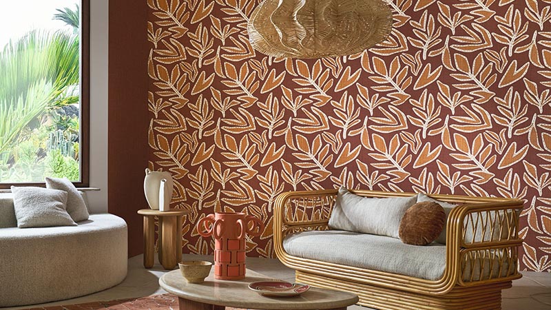 Papel pintado Lanzea de Casamance