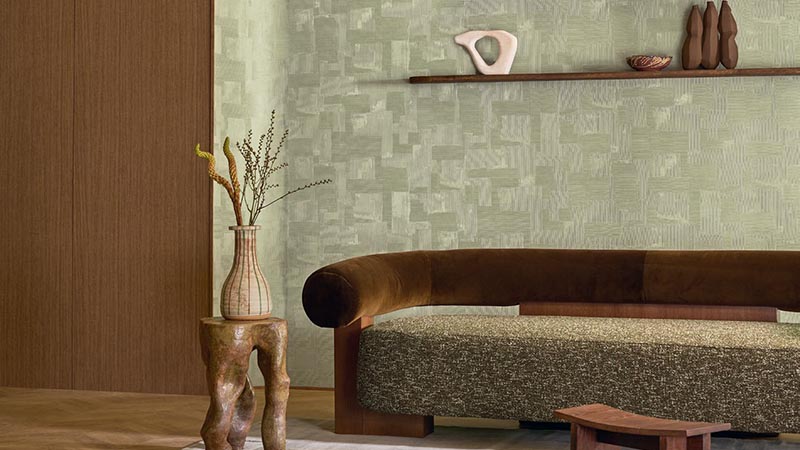 Papel pintado Striato de Casamance