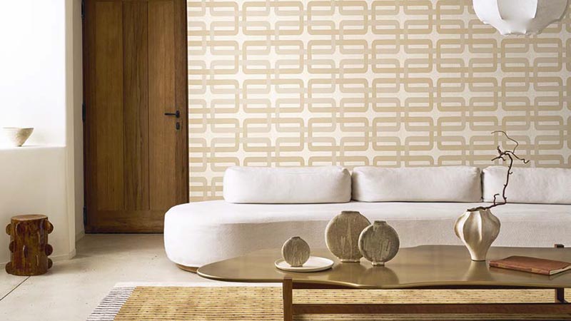 Papel pintado Tressora de Casamance