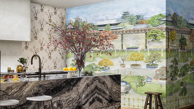 Papel pintado Shinrin Yoku de Cole & Son