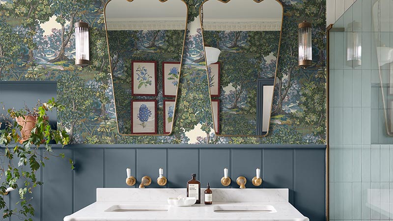 Papel pintado Arboretum de Graham & Brown para Saint Honoré