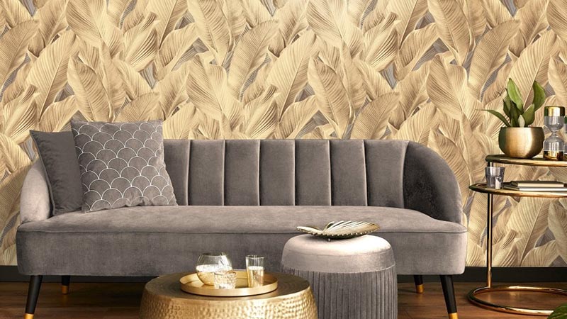 Papel pintado Tahiti de Kemen Wallcoverings