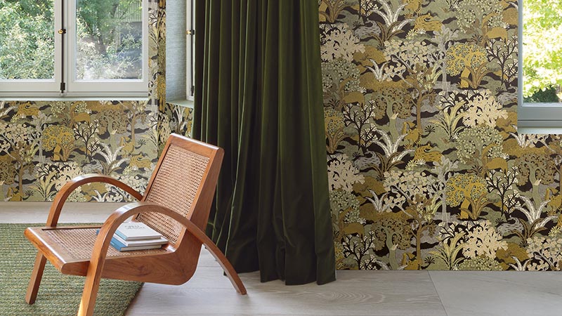 Papel pintado Amazone de Masureel