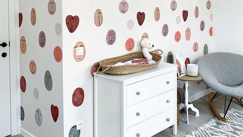 Papel pintado Daydreamers de Grandeco para Saint Honoré
