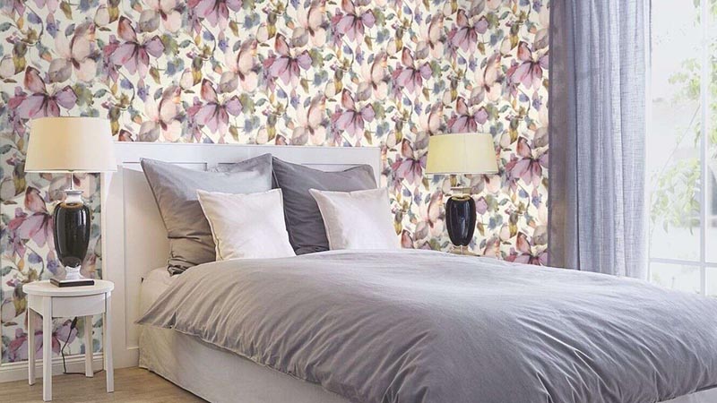 Papel Pintado Florals Wallpaper de pdwall